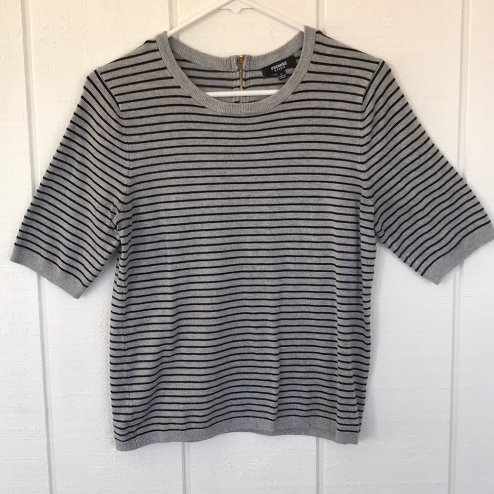 Premise Studio Fine Guage Sweater Tee